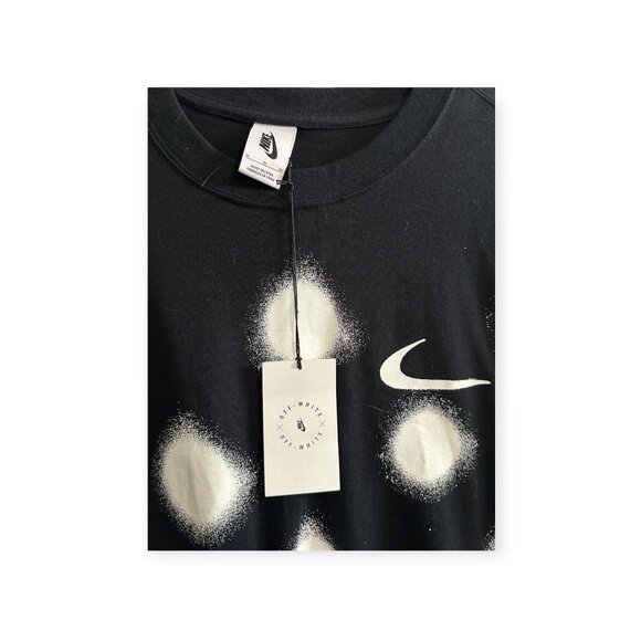 Nike x Off-White Spray Dot T-Shirt Black CU2477-010 Size XL - Picture 13 of 14